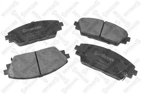 Комплект тормозных колодок дискового тормоз STELLOX 000 654B-SX